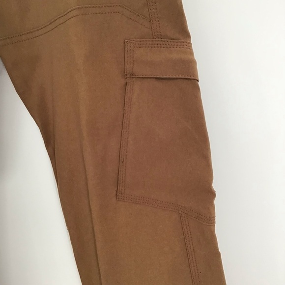 Prana Women’s Slim Stretch Zion Straight Cargo Pants Sepia Brown Hiking 30 x 30 - Picture 5 of 9